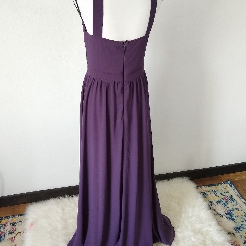 Lulu's Purple Maxi Dress - Picture 9 of 13